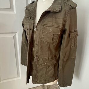 Olive Green Utility Jacket